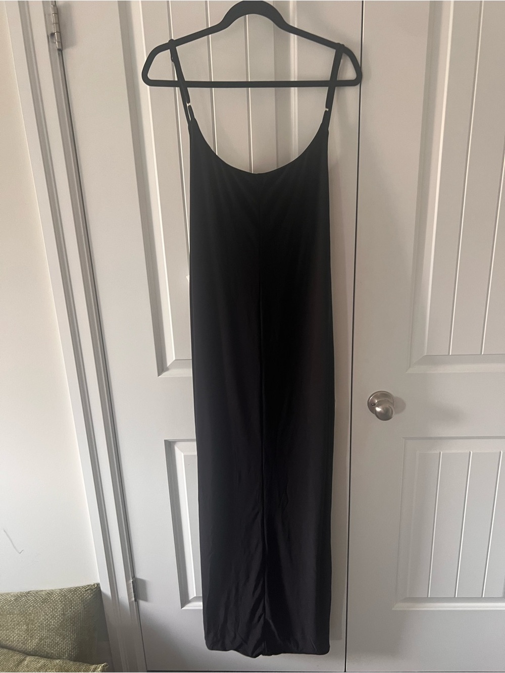 CLUB L London Emmalou Black & White Bow-Accent Strappy Maxi Evening Gown Dress - Picture 6 of 9